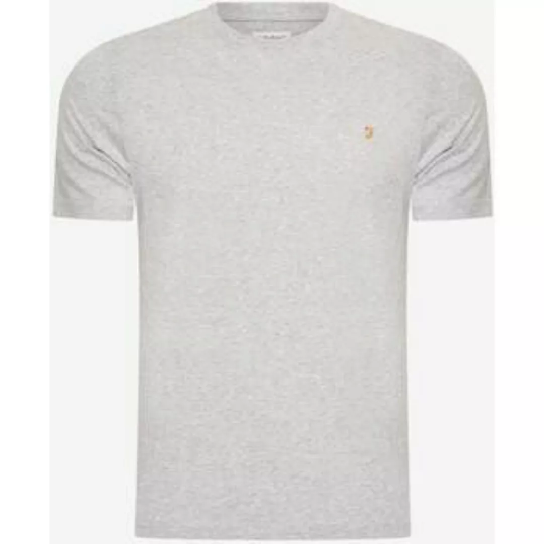 Farah  T-Shirts & Poloshirts Danny reg tee - grey marl günstig online kaufen