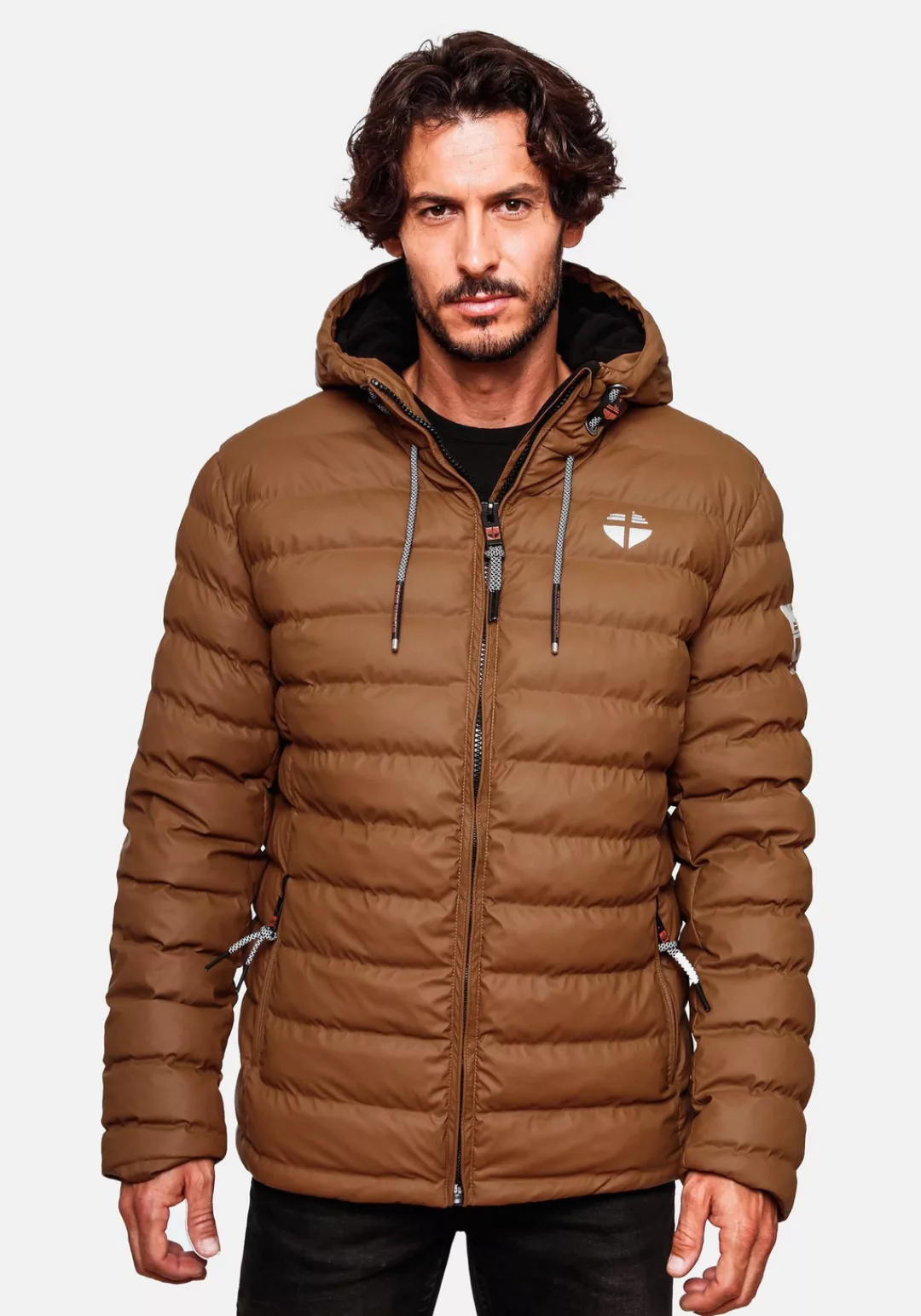 Stone Harbour Winterjacke "Zaharoo", mit Kapuze, Wasserdichte, gesteppte Re günstig online kaufen