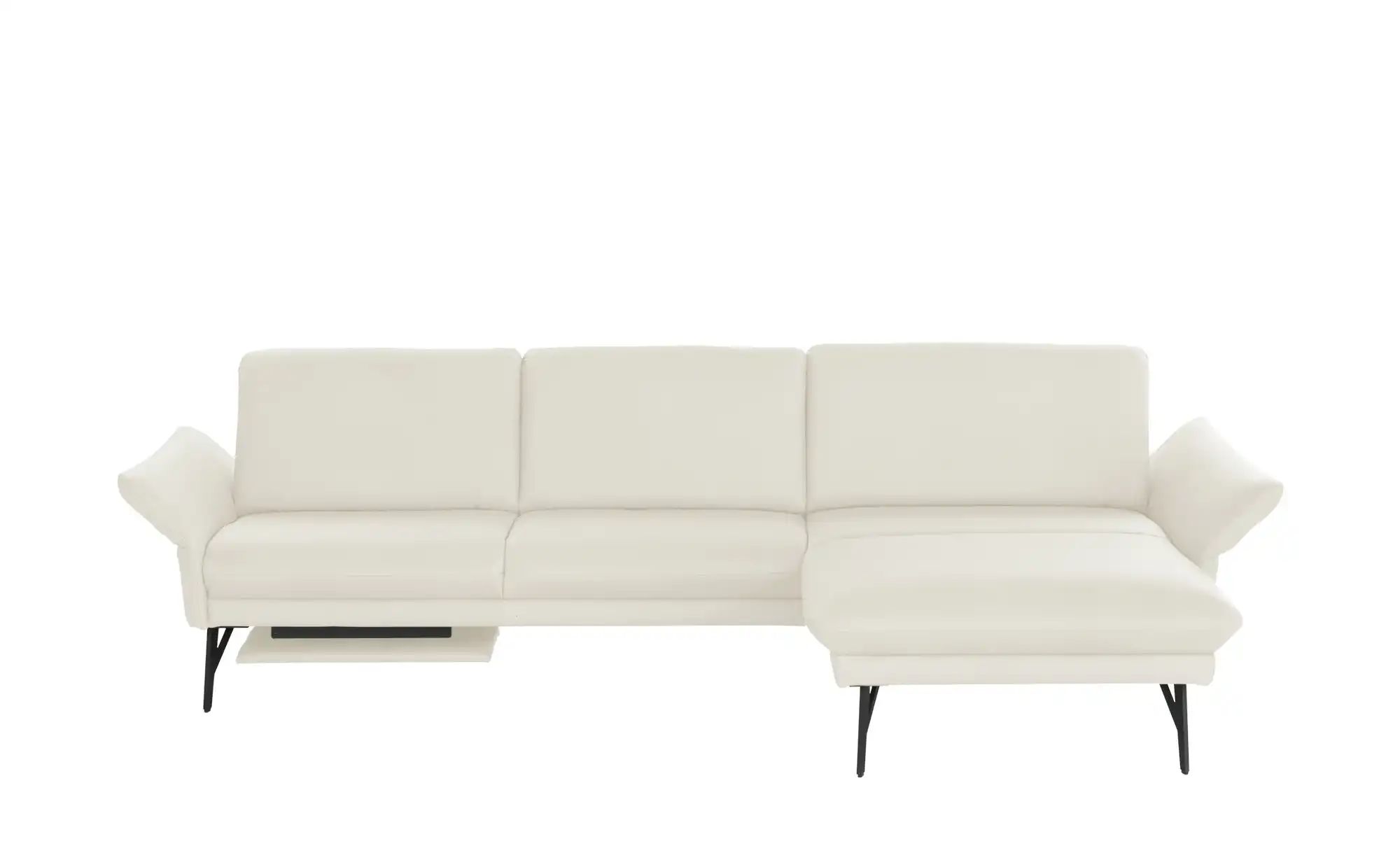 himolla Ecksofa Echtleder 1928 ¦ weiß ¦ Maße (cm): B: 296 H: 85 T: 175 Pols günstig online kaufen