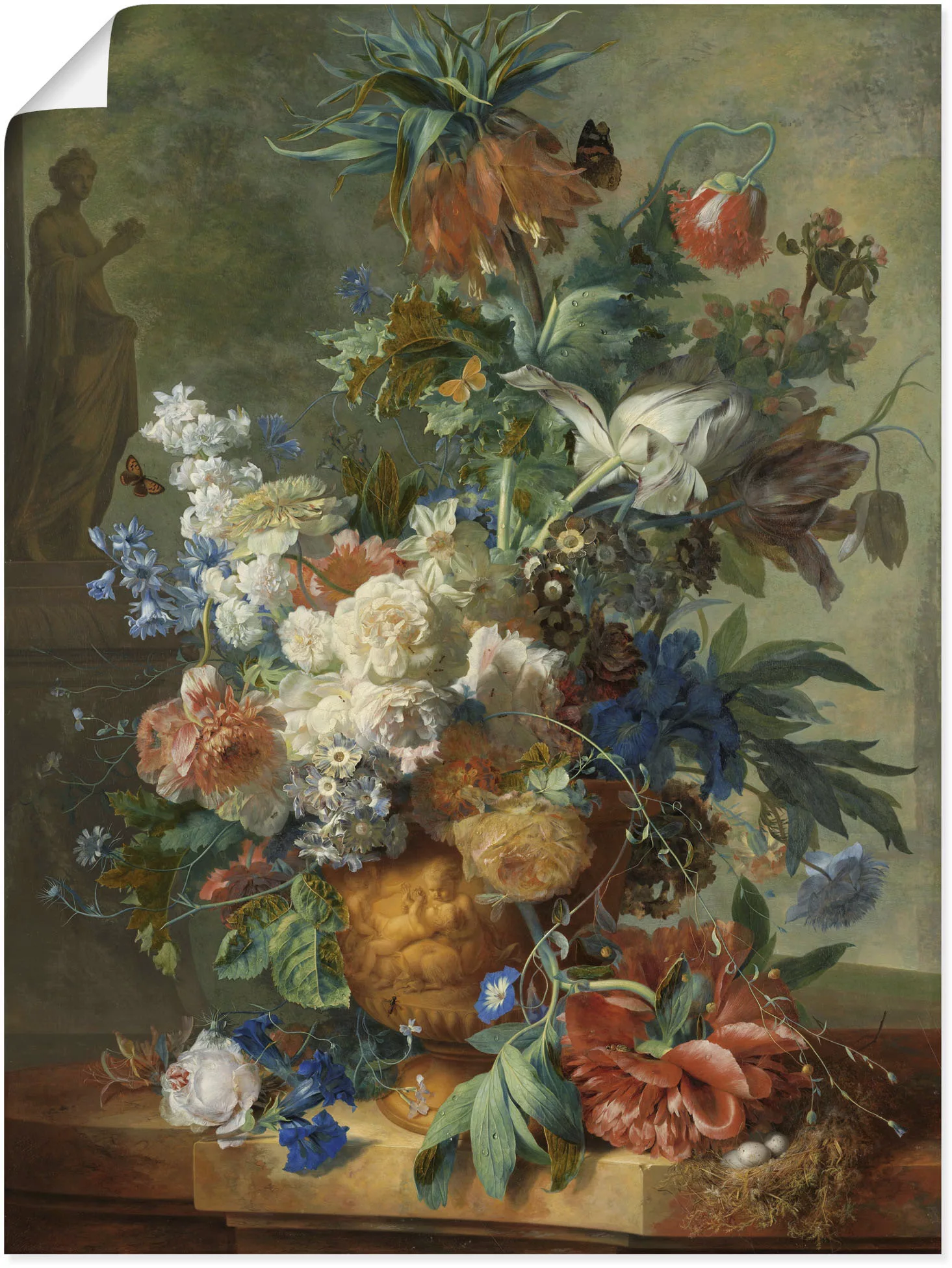 Artland Wandbild "Blumenstillleben. 1723", Arrangements, (1 St.) günstig online kaufen