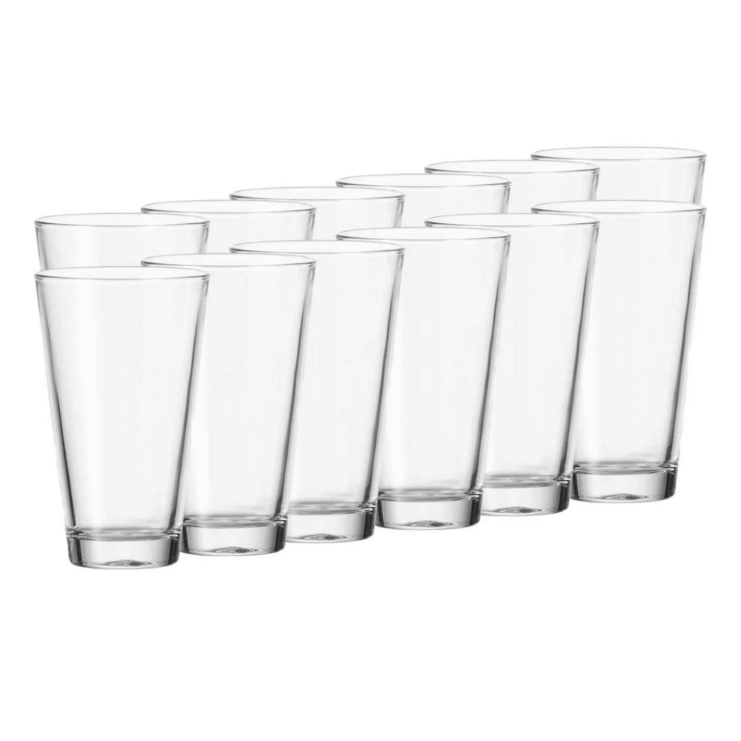 Leonardo Ciao Trinkgläser Wassergläser Stapelgläser 300 ml 12er Set günstig online kaufen