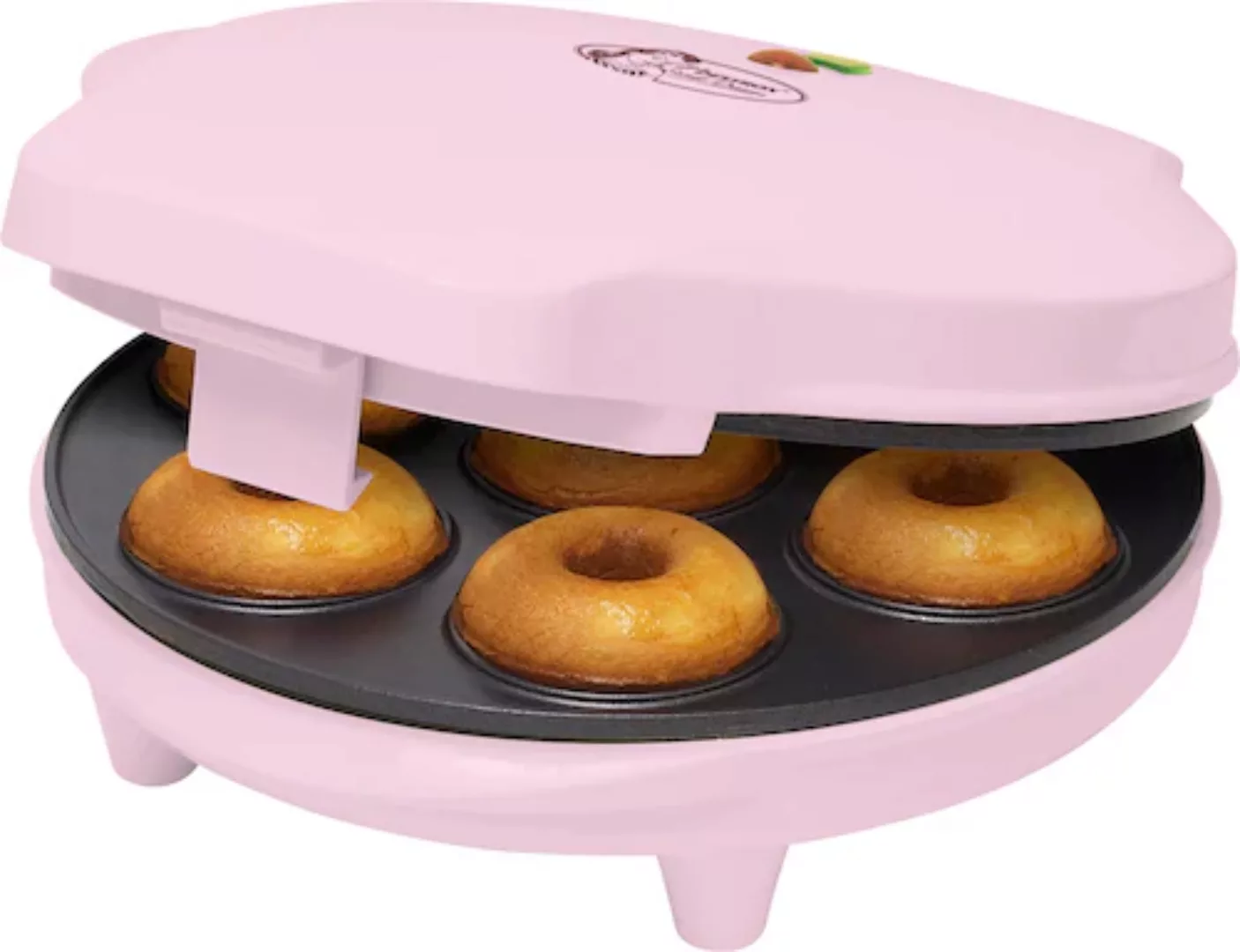 bestron Waffeleisen »Donut-Maker ADM218SDP«, 700 W, im Retro Design, Sweet günstig online kaufen