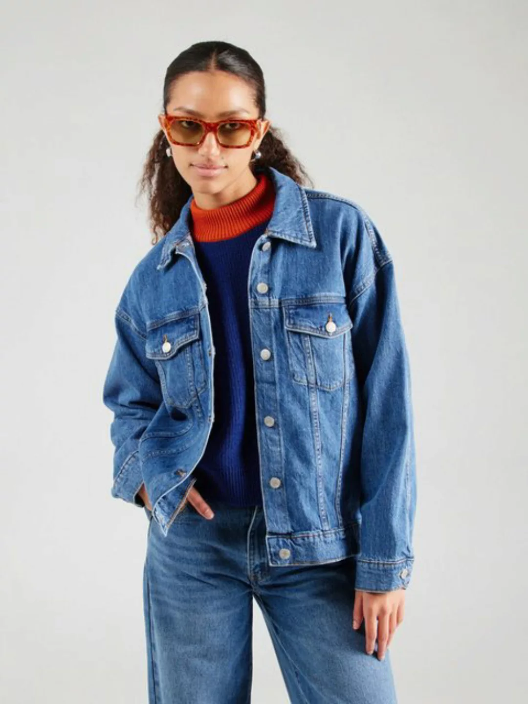 Vero Moda Jeansjacke VMTESSA LS OVERSIZE DENIM JACKET GA NOOS günstig online kaufen