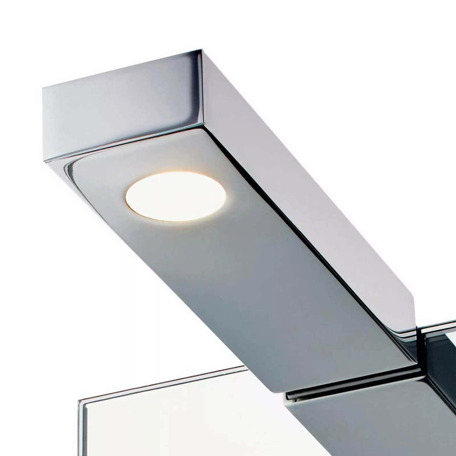 Wand- und Spiegelleuchte Flat 2 LED, chrom günstig online kaufen