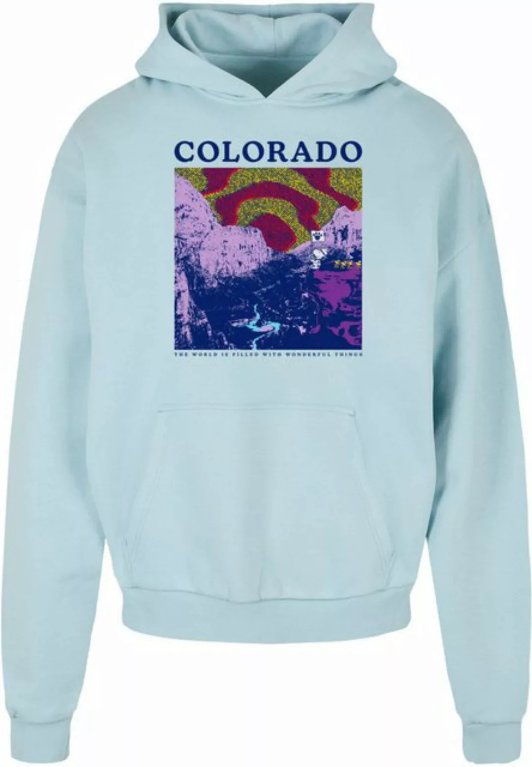 Merchcode Kapuzensweatshirt Merchcode Herren Peanuts - Colorado Ultra Heavy günstig online kaufen