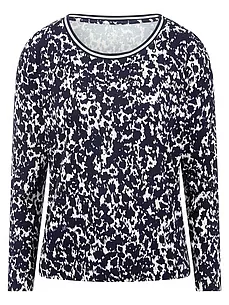 Langarm-Shirt BASLER blau günstig online kaufen