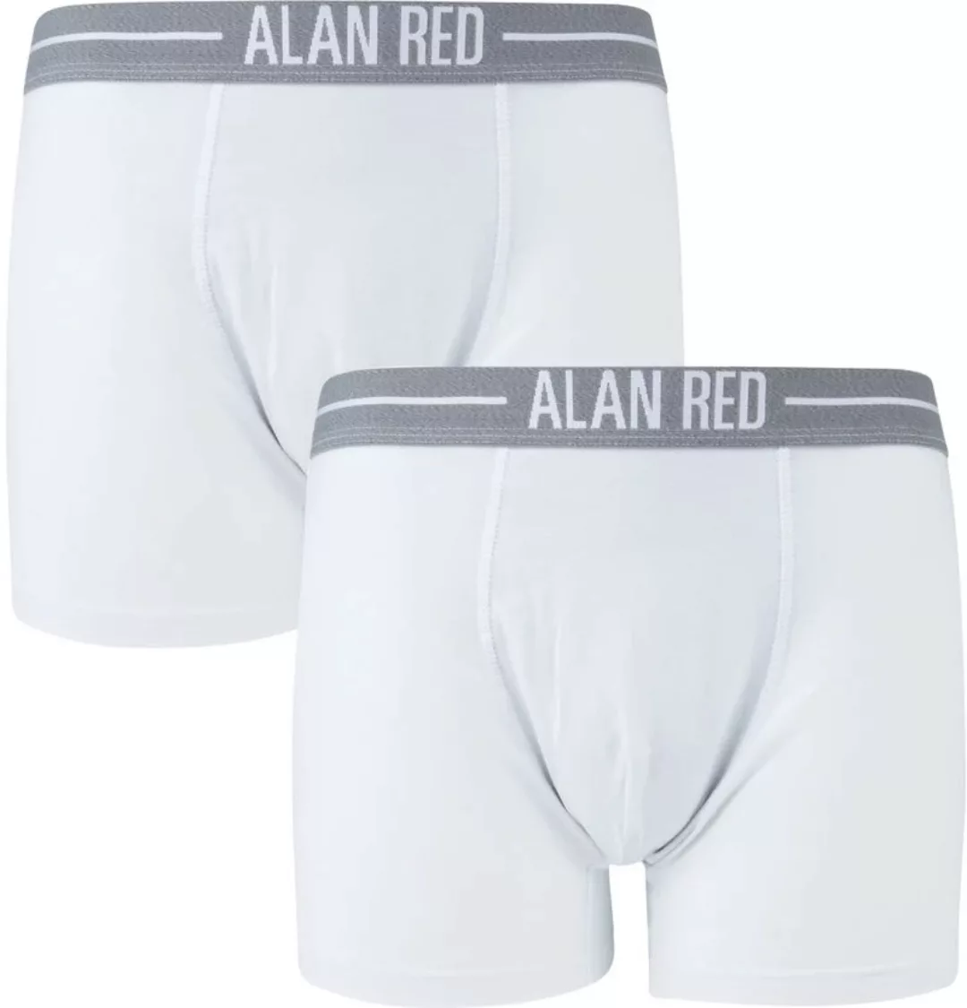 Alan Red Boxershorts Weiß 2er-Pack - Größe XXL günstig online kaufen