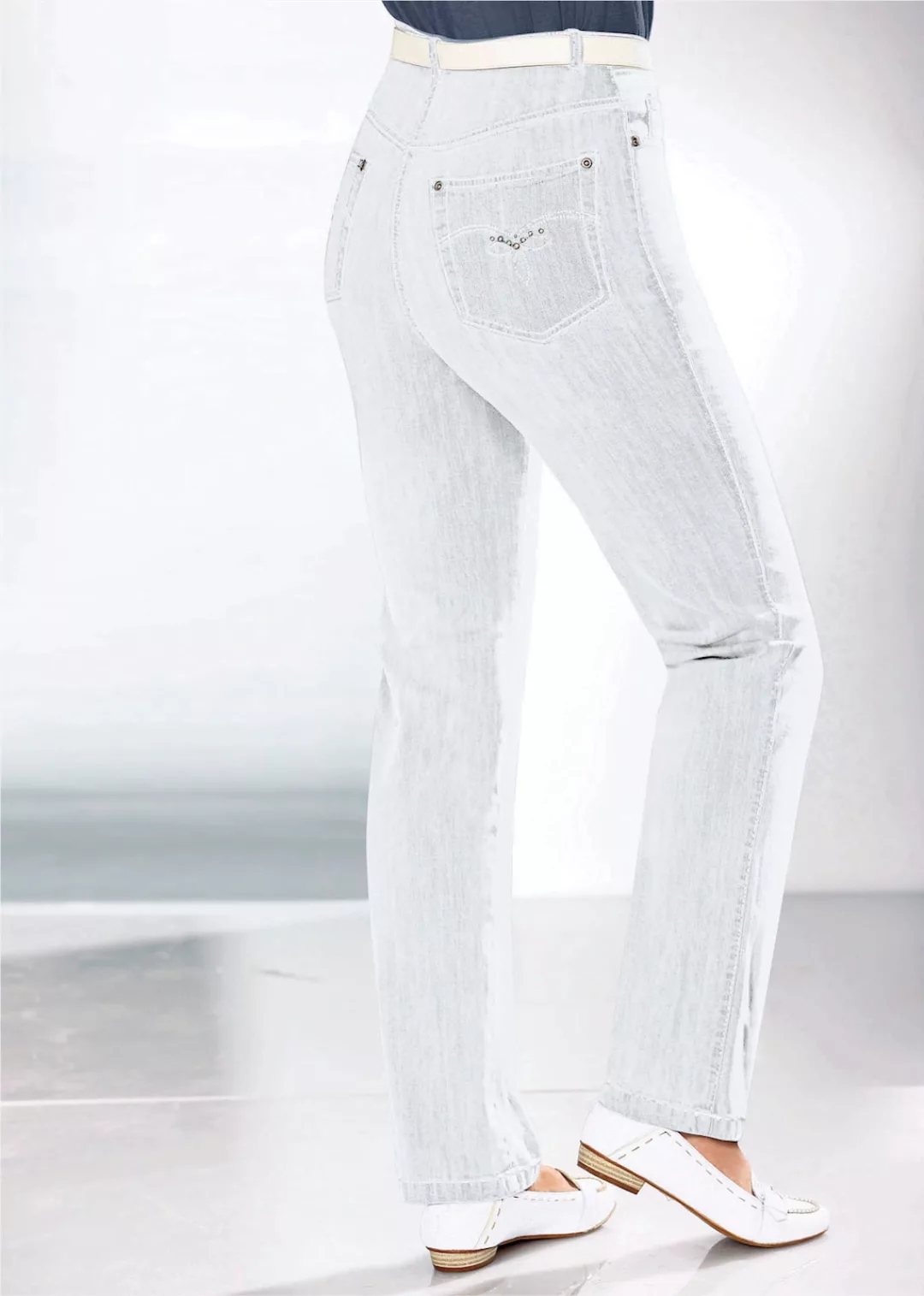 Casual Looks Dehnbund-Jeans, (1 tlg.) günstig online kaufen
