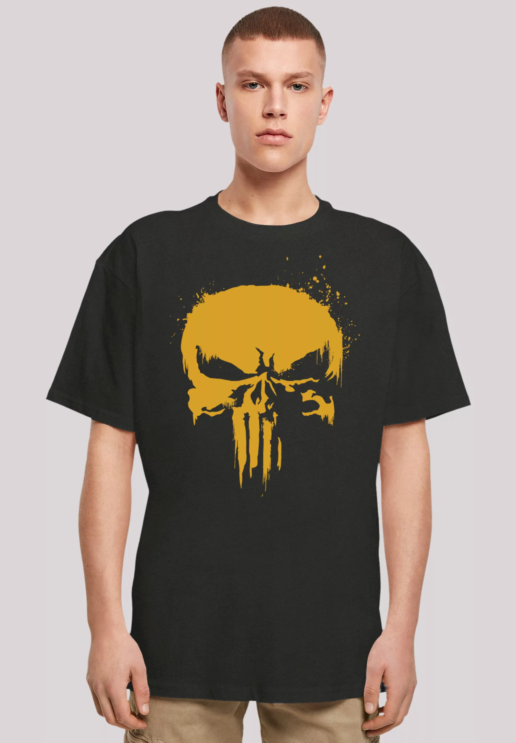 F4NT4STIC T-Shirt "Marvel Punisher Gold", Premium Qualität günstig online kaufen