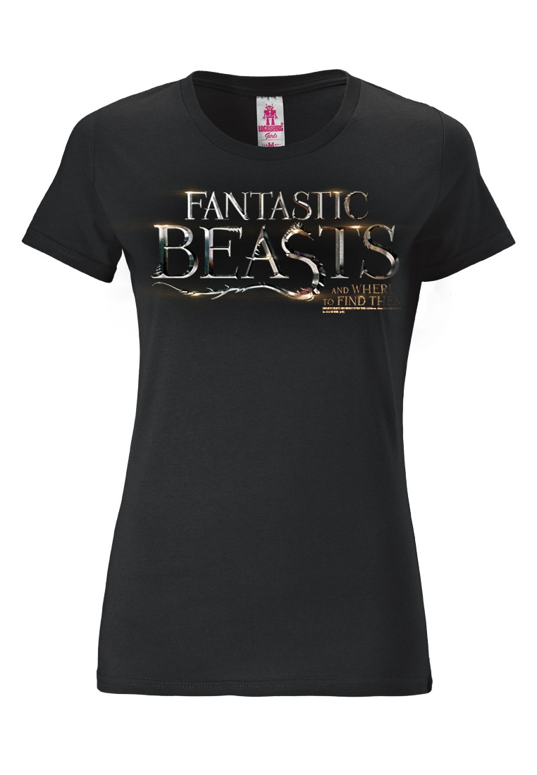 LOGOSHIRT T-Shirt "Phantastische Tierwesen", mit mystischem Logo-Print günstig online kaufen