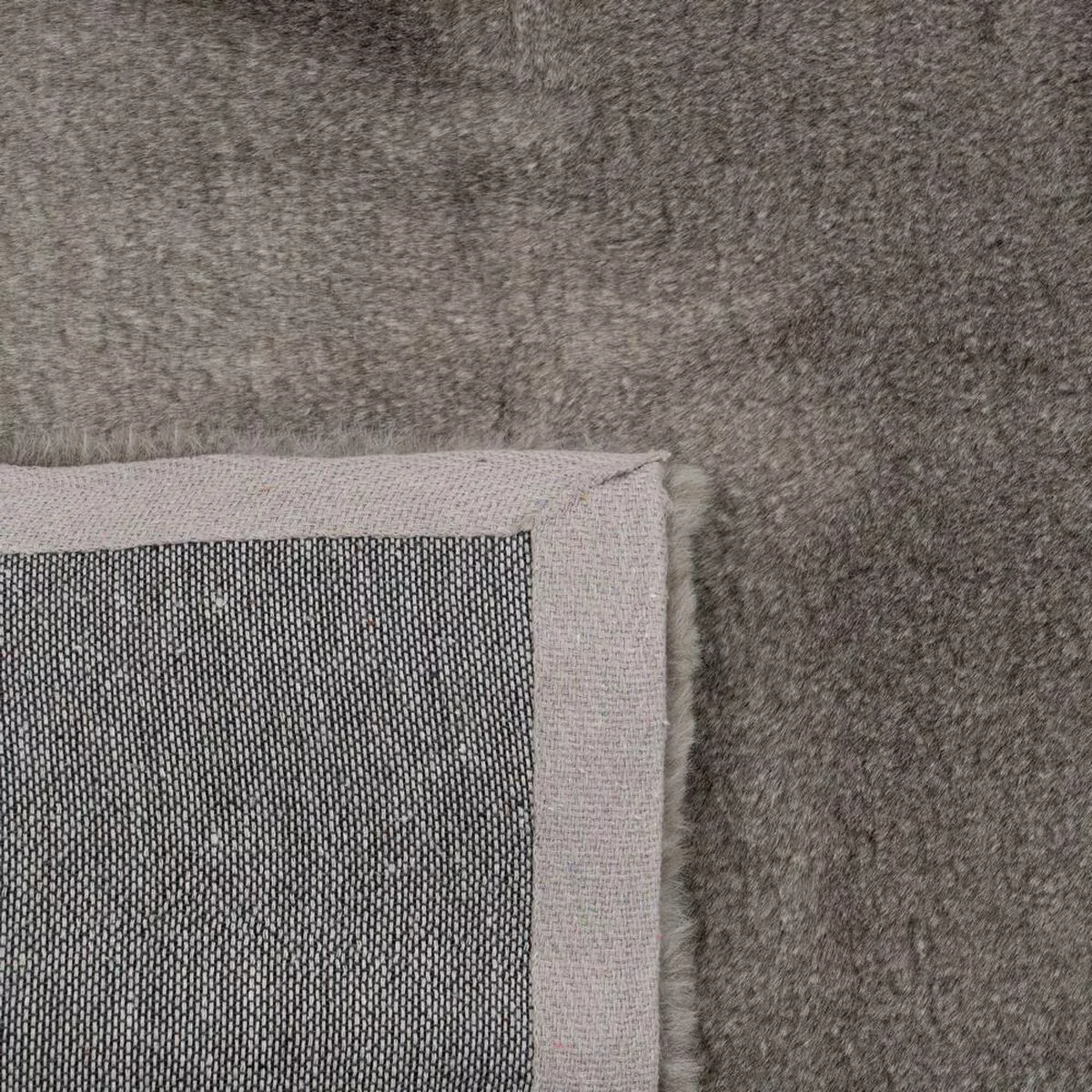 Teppich 80 X 150 Cm Grau Polyester günstig online kaufen