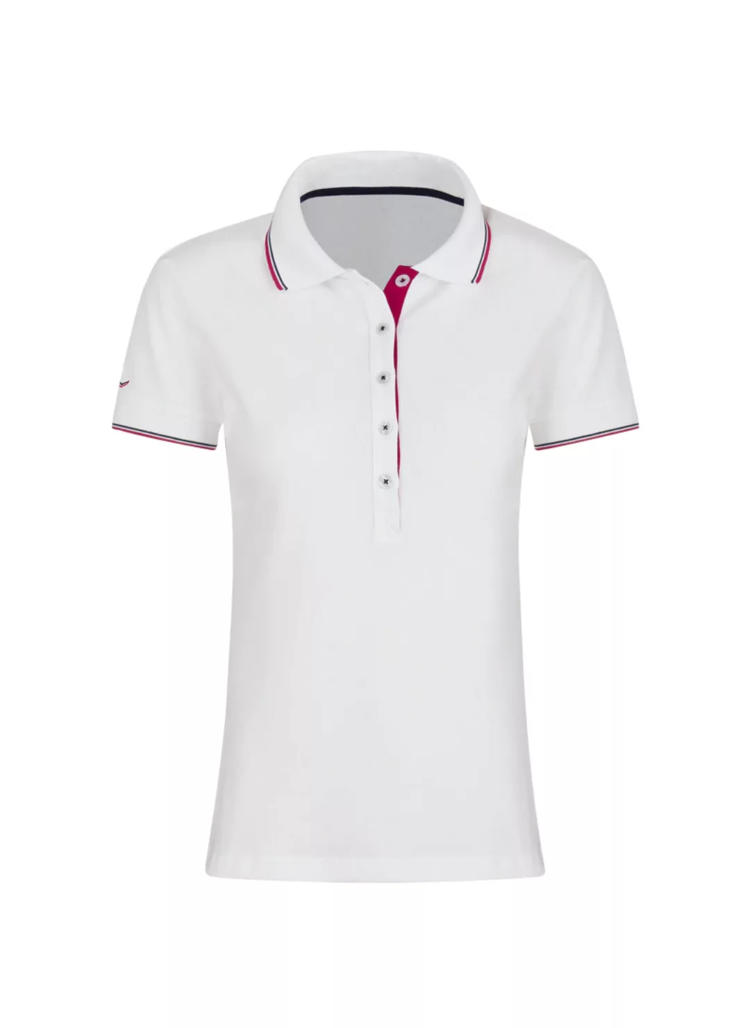 Trigema Poloshirt "TRIGEMA Slim Fit Poloshirt mit langer Knopfleiste" günstig online kaufen