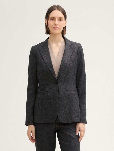 TOM TAILOR Jackenblazer Blazer in Melange-Optik günstig online kaufen