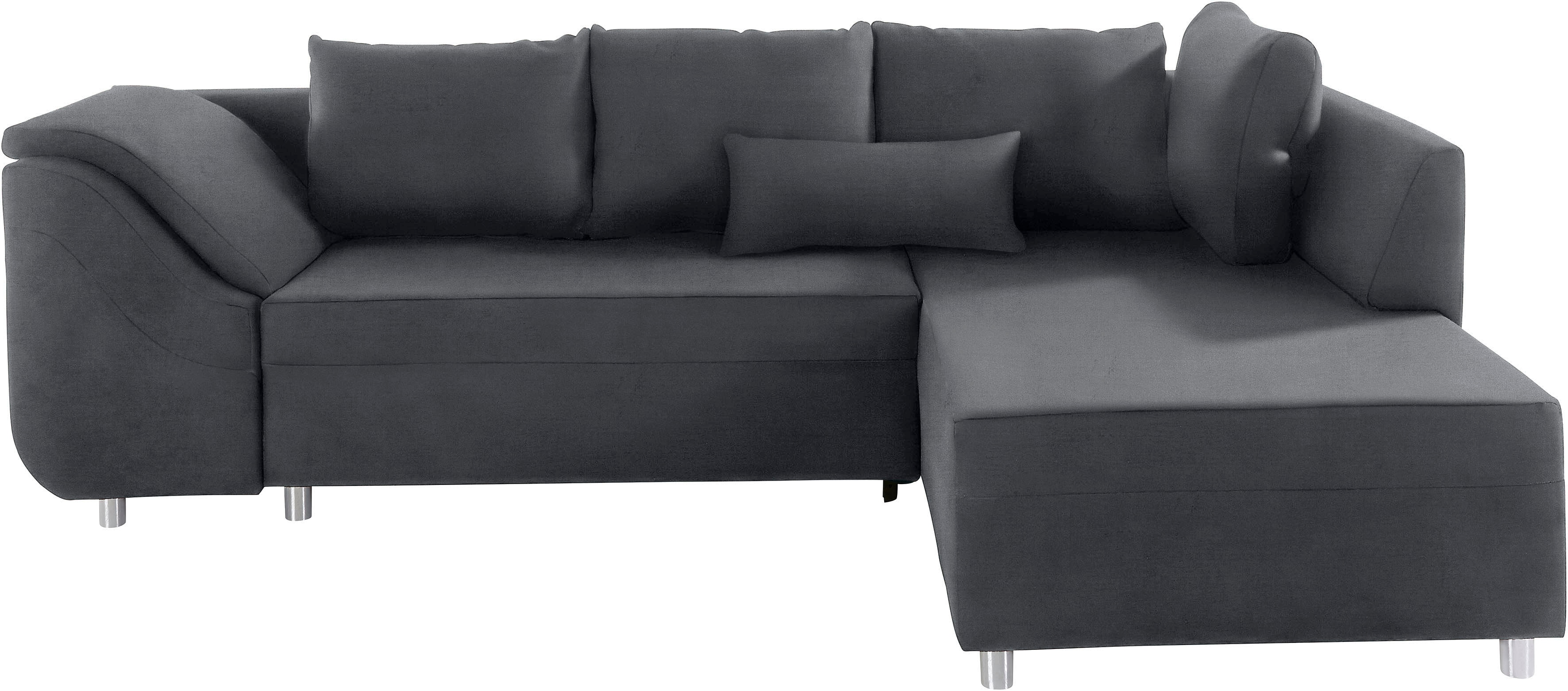 COLLECTION AB Ecksofa "Sally L-Form", mit und ohne Bettfunktion, inklusive günstig online kaufen