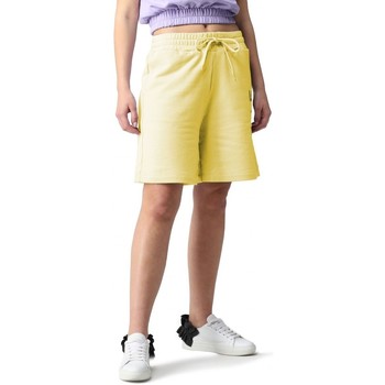 GaËlle Paris  Hosen Sweatshirt Bermuda mit Aufdruck Gelb günstig online kaufen