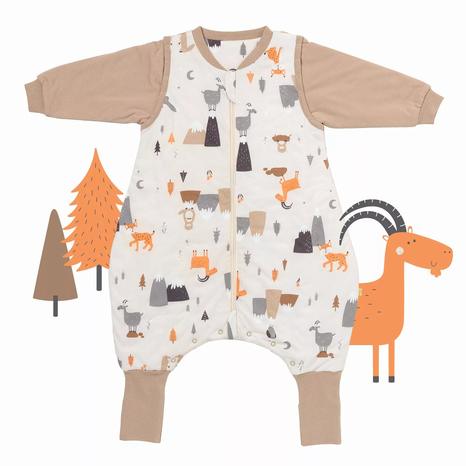 Schlummersack Kinderschlafsack Schlafsack mit Füßen und günstig online kaufen