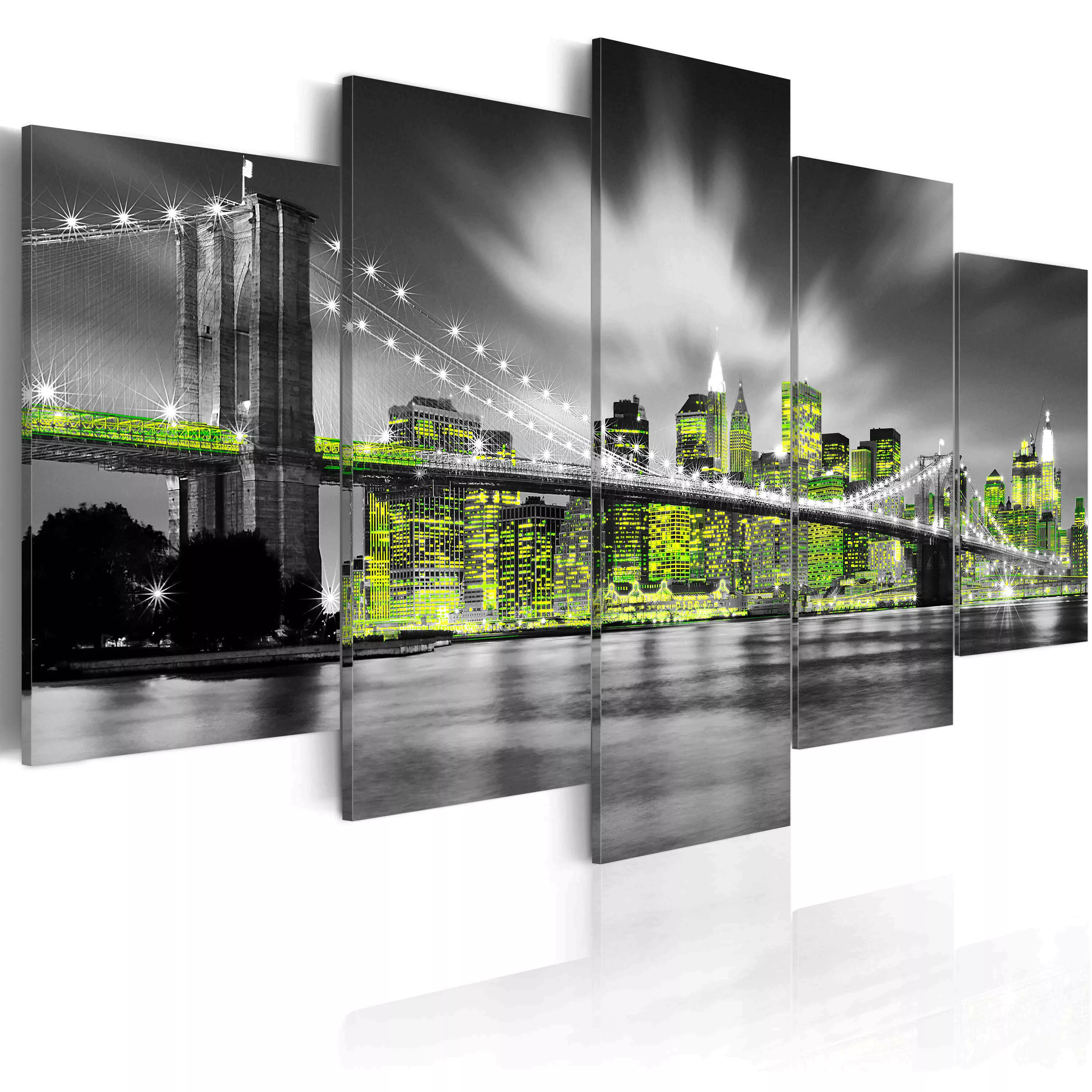 Wandbild - Lime soul of New York günstig online kaufen