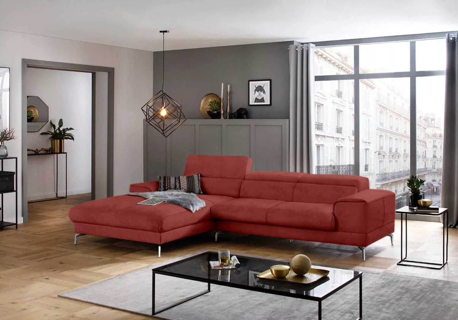 W.SCHILLIG Ecksofa "piedroo, Designsofa mit tollem Sitzkomfort, elegant und günstig online kaufen