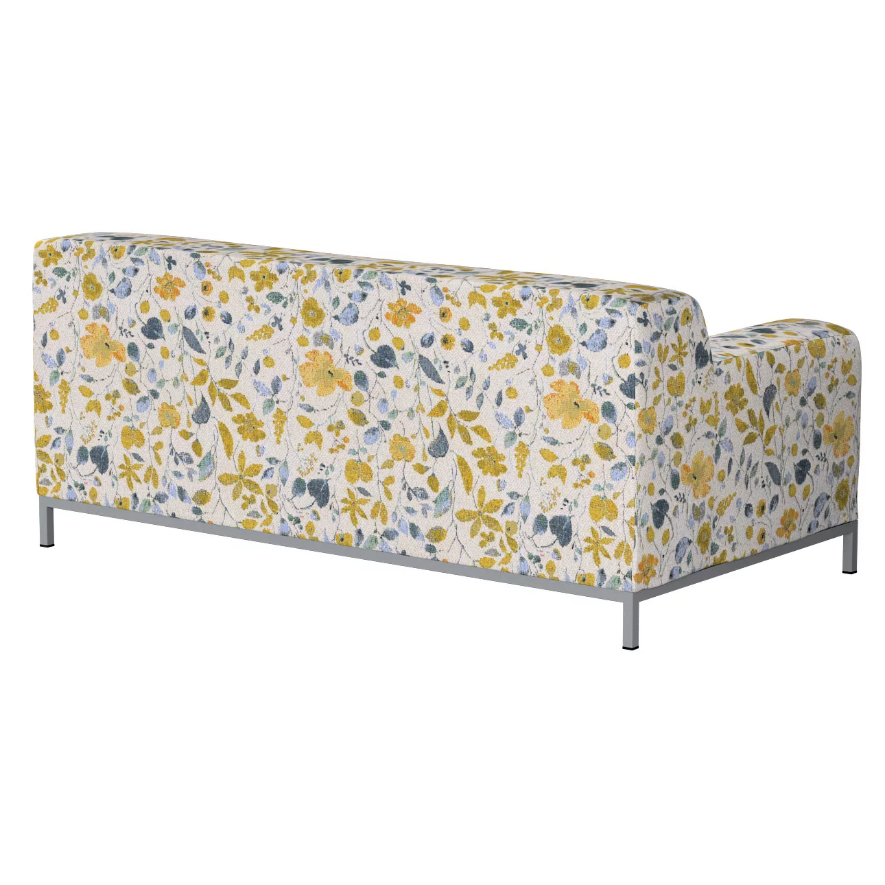 Bezug für Kramfors 2-Sitzer Sofa, gelb-blau, Sofahusse, Kramfors 2-Sitzer, günstig online kaufen