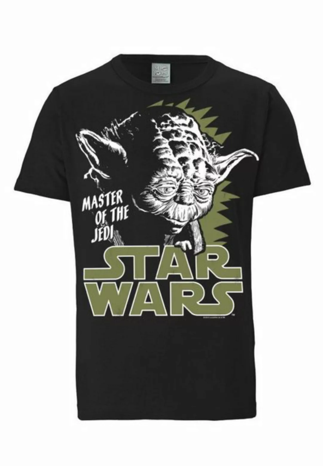 LOGOSHIRT T-Shirt "Star Wars", mit tollem Yoda-Frontdruck günstig online kaufen