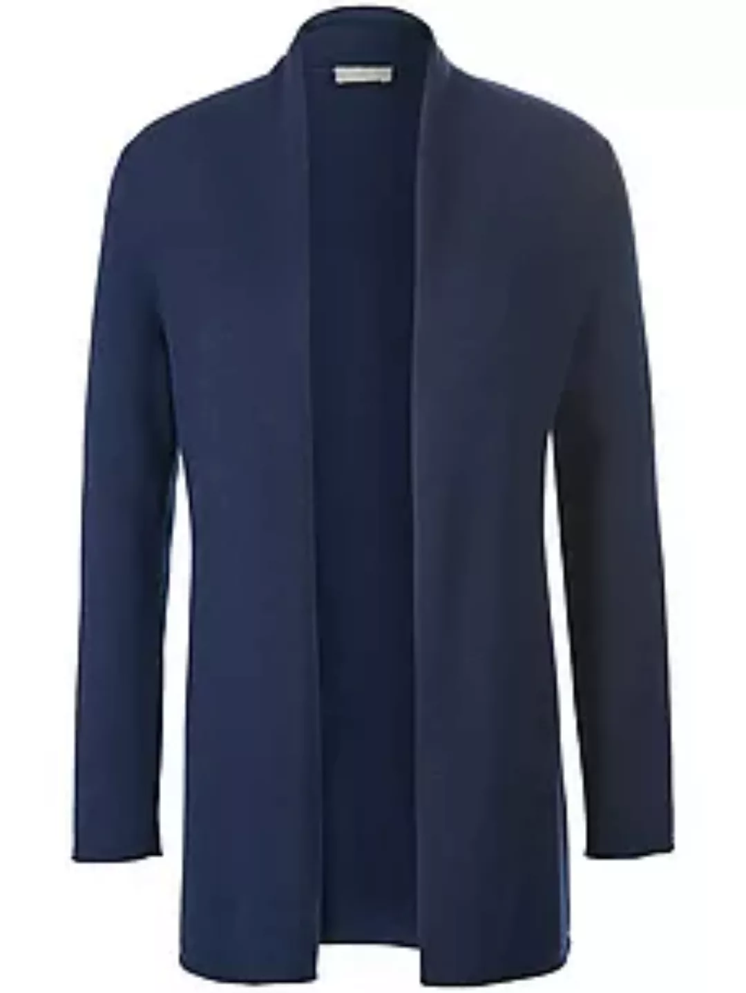 Strickjacke aus Schurwolle und Kaschmir include blau günstig online kaufen