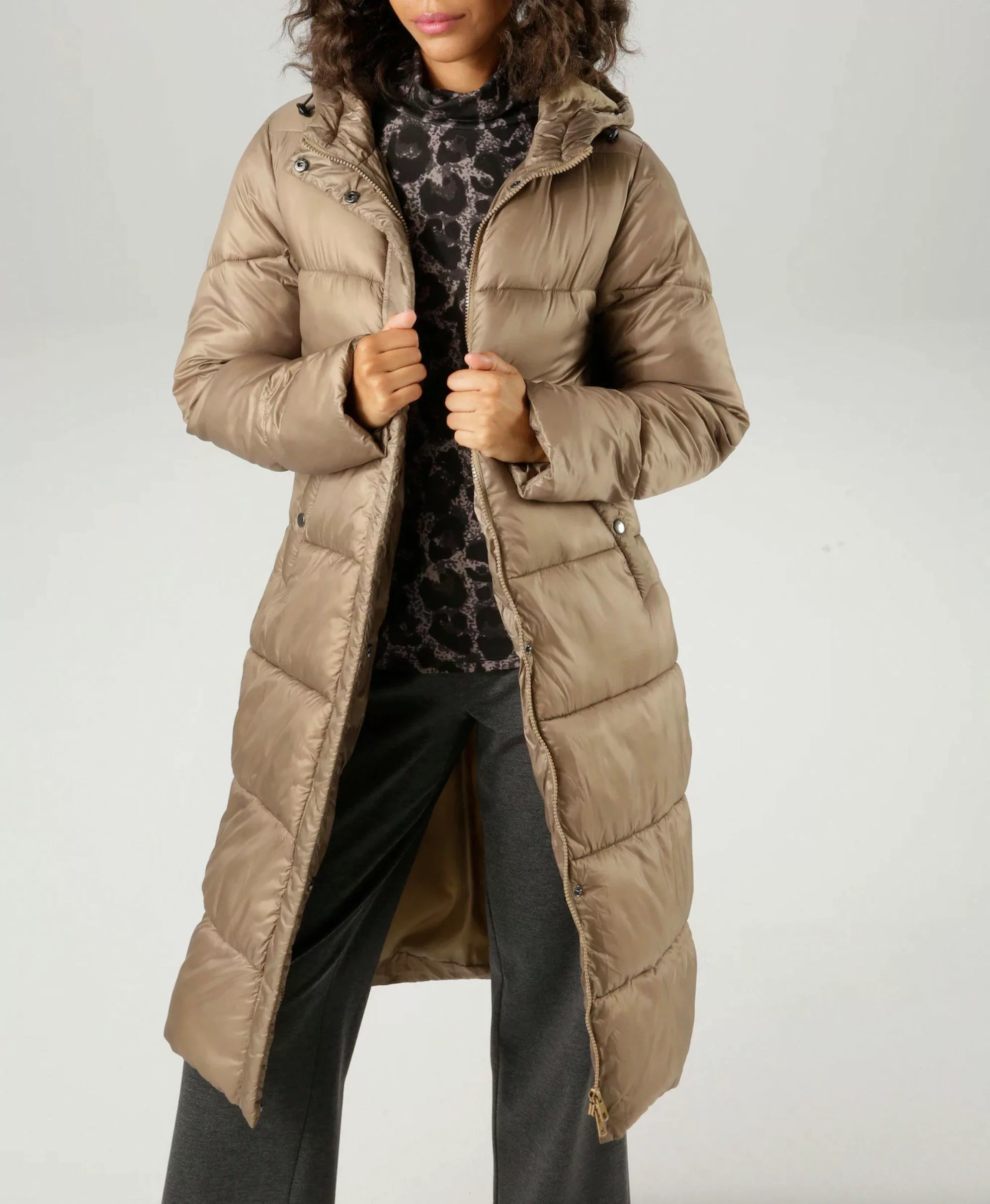 Keskin Collection Steppmantel Wattierter Steppmantel Wintermantel günstig online kaufen