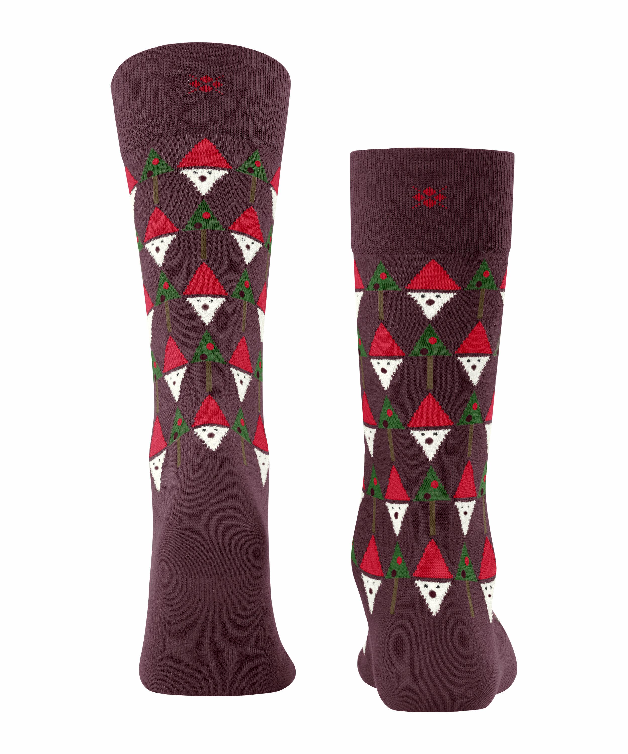Burlington Santa Herren Socken, 40-46, Rot, AnderesMuster, Baumwolle, 21961 günstig online kaufen