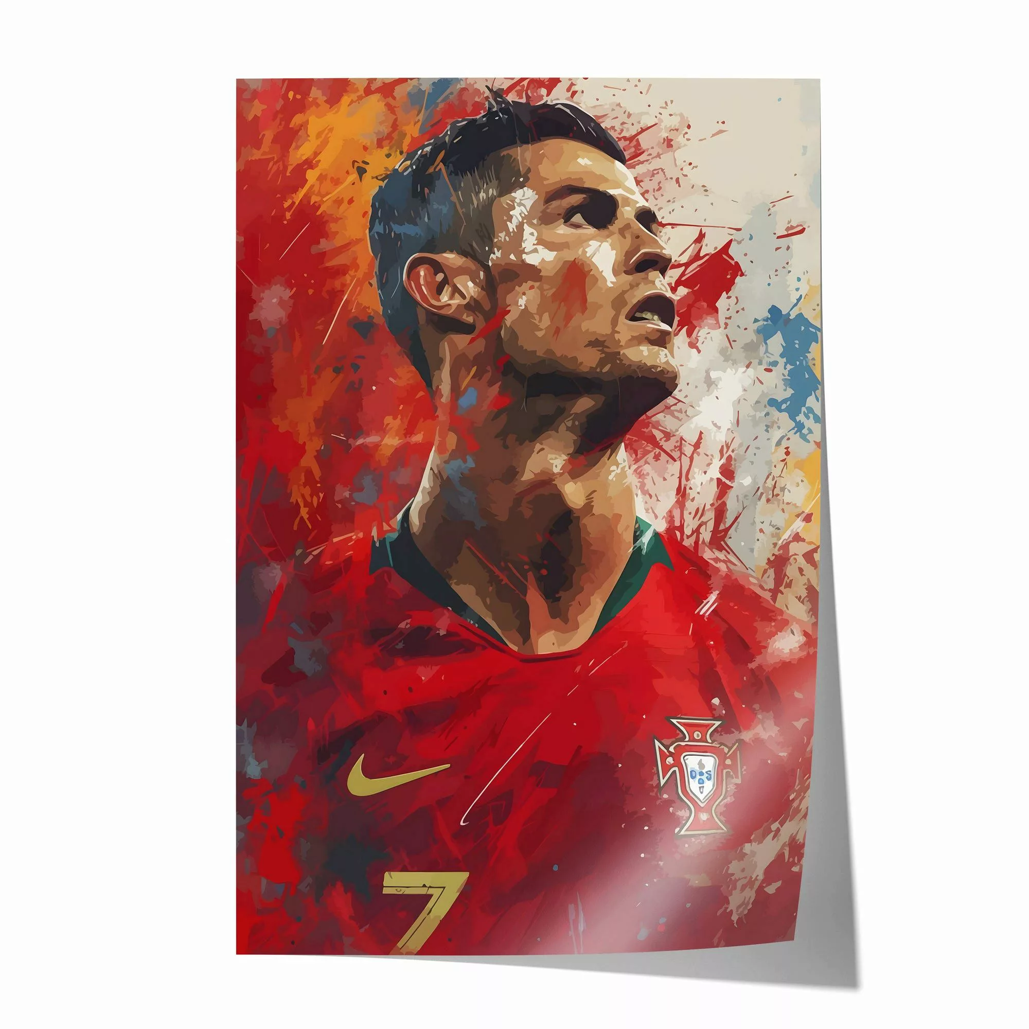 JUSTGOODMOOD Poster Premium ® Fußball Legende günstig online kaufen