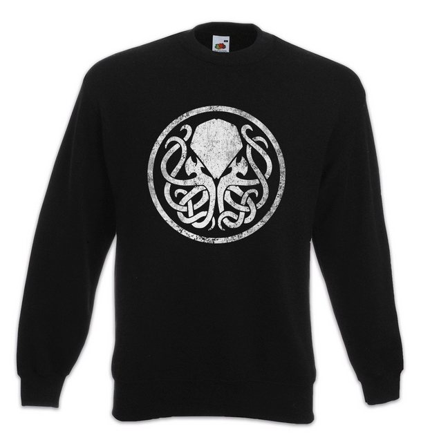 Urban Backwoods Sweatshirt Circle Logo Cthulhu Sweatshirt Lovecraft Arkham günstig online kaufen