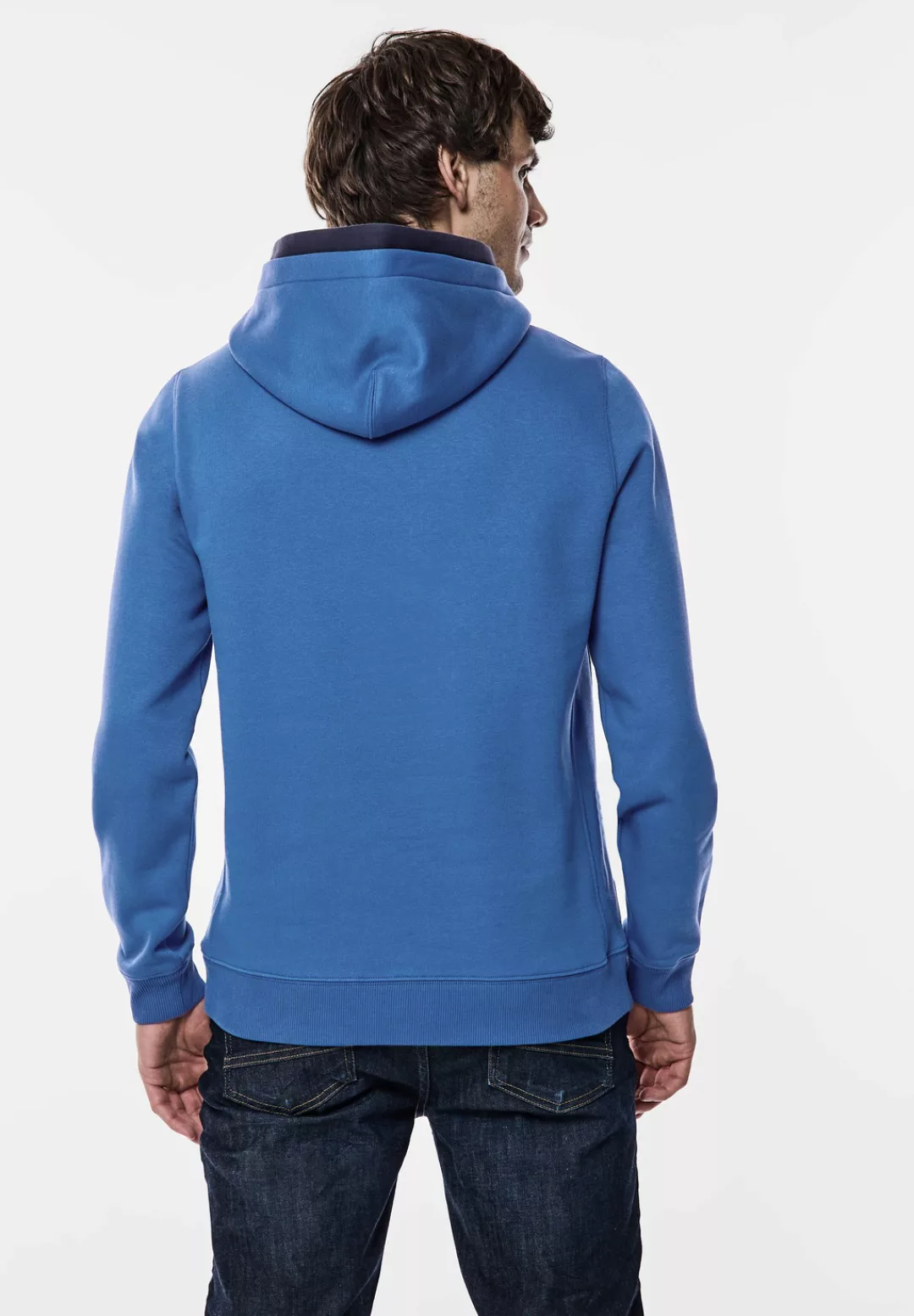 STREET ONE MEN Kapuzenpullover, mit Kapuze günstig online kaufen