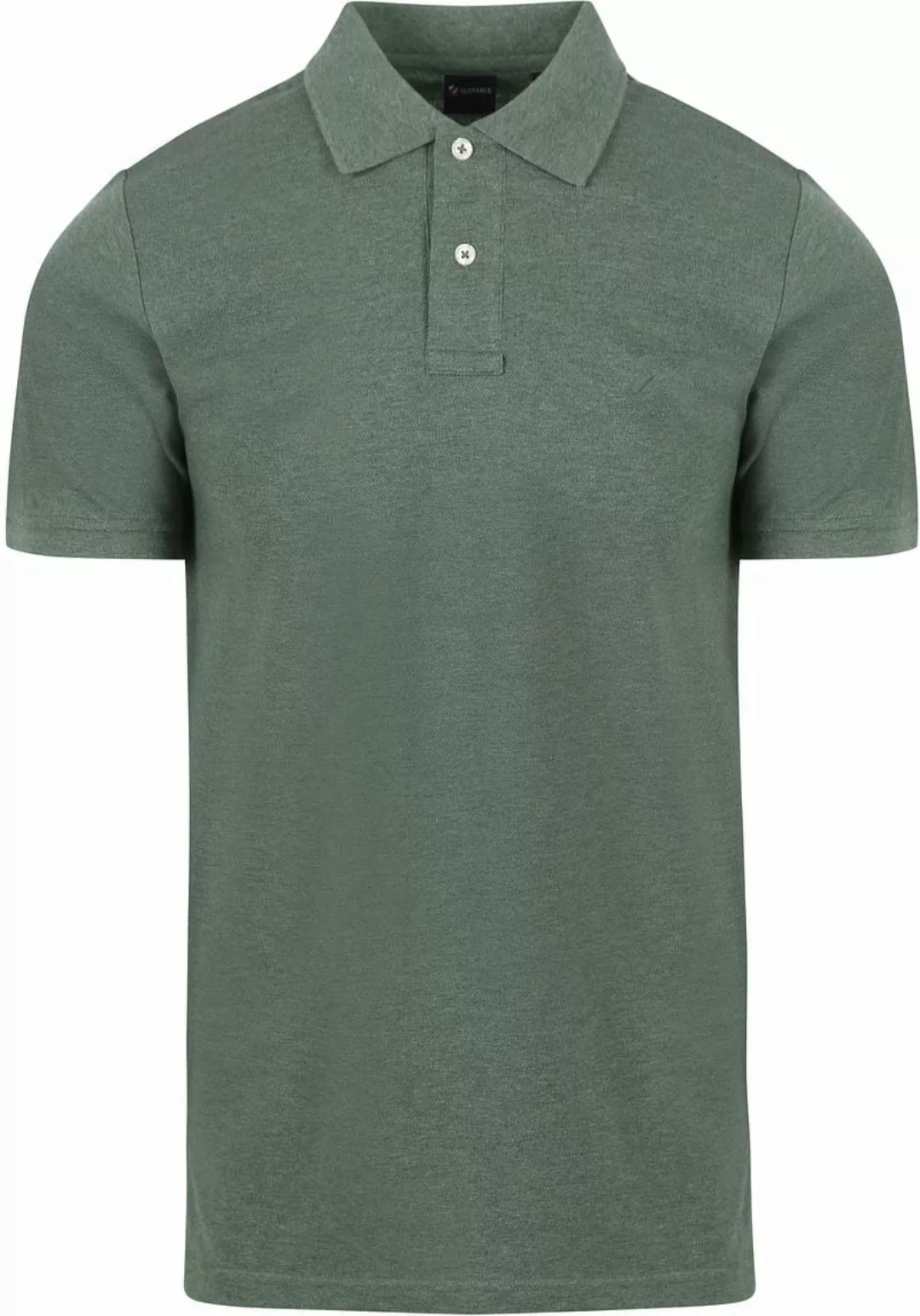 Suitable Mang Poloshirt Grün - Größe 3XL günstig online kaufen