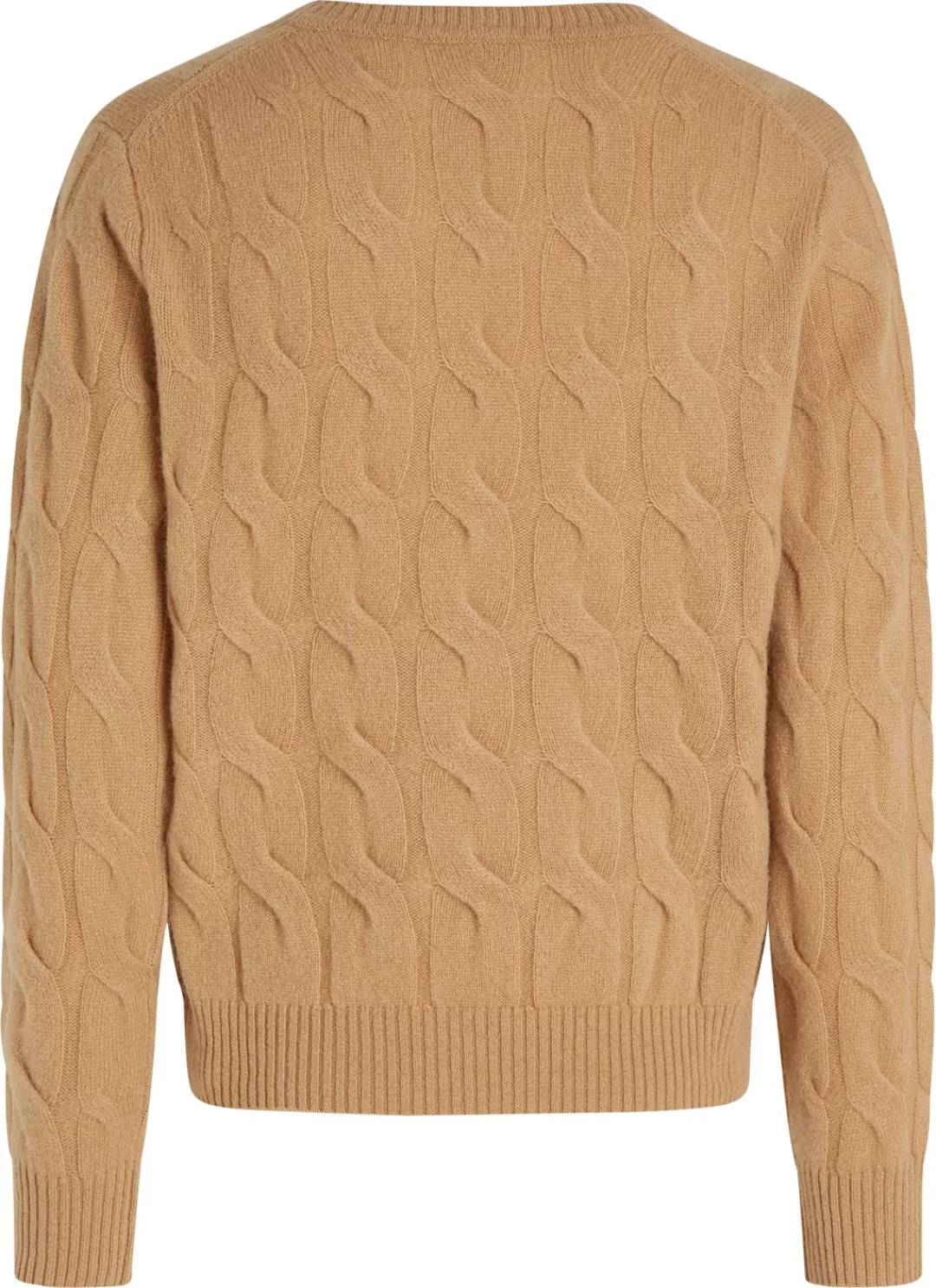 Tommy Hilfiger Strickpullover "SOFT WOOL CABLE C-NK", mit Zopfmuster, Rundh günstig online kaufen