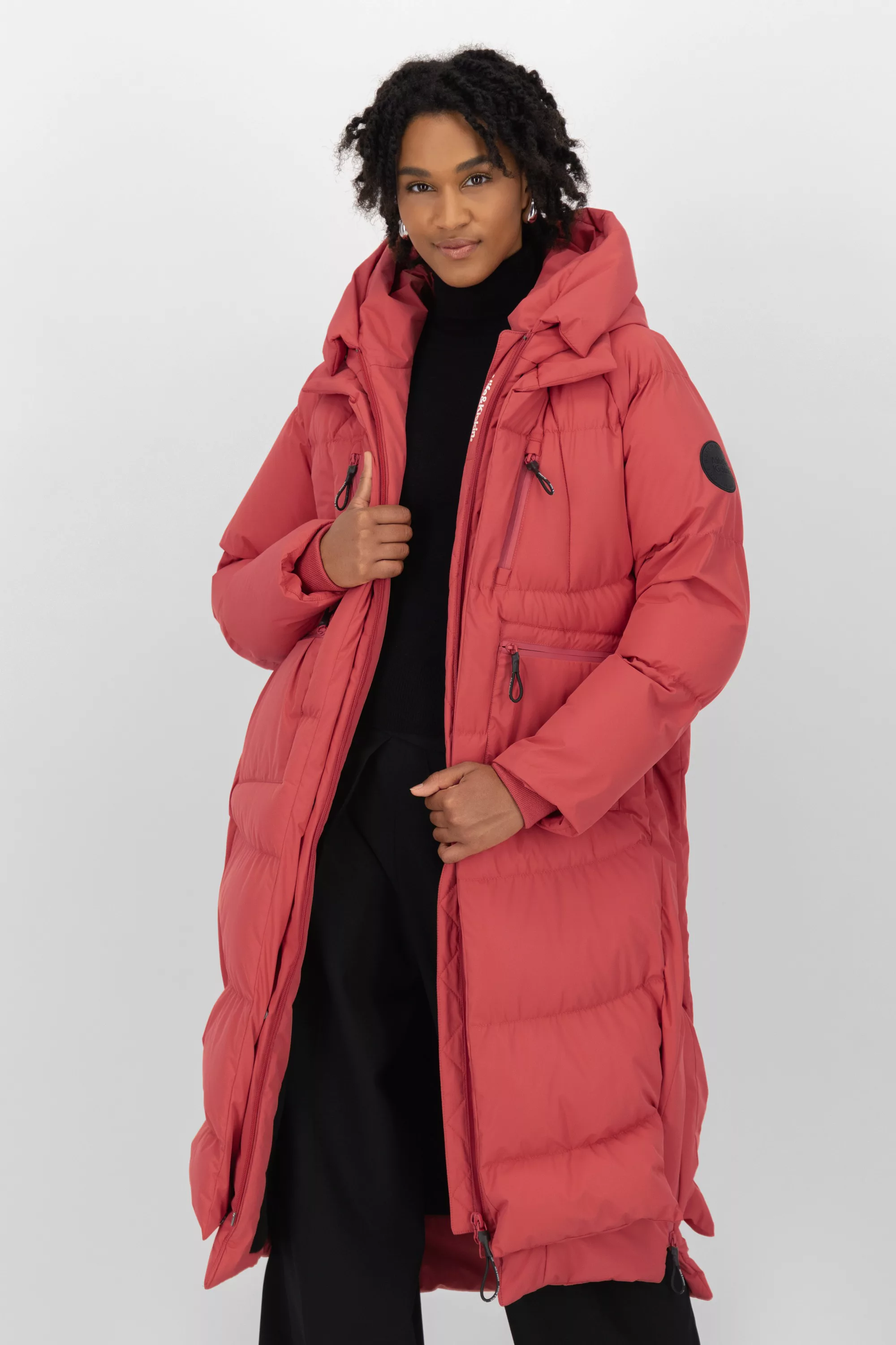 Alife & Kickin Winterjacke "Damen RihannaAK A", mit Kapuze, Langer, warmer günstig online kaufen