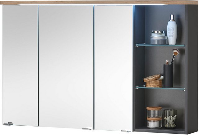 BASIC by Balculina Spiegelschrank Memphis, Badezimmerschrank BxHxT 110x70x2 günstig online kaufen