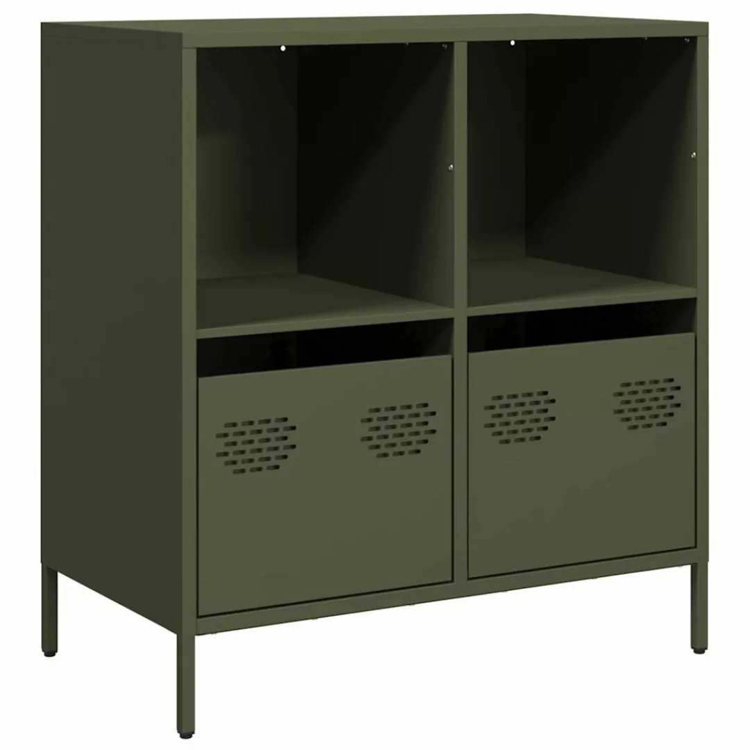 vidaXL Sideboard Sideboard Olivgrün 68x39x73,5 cm günstig online kaufen