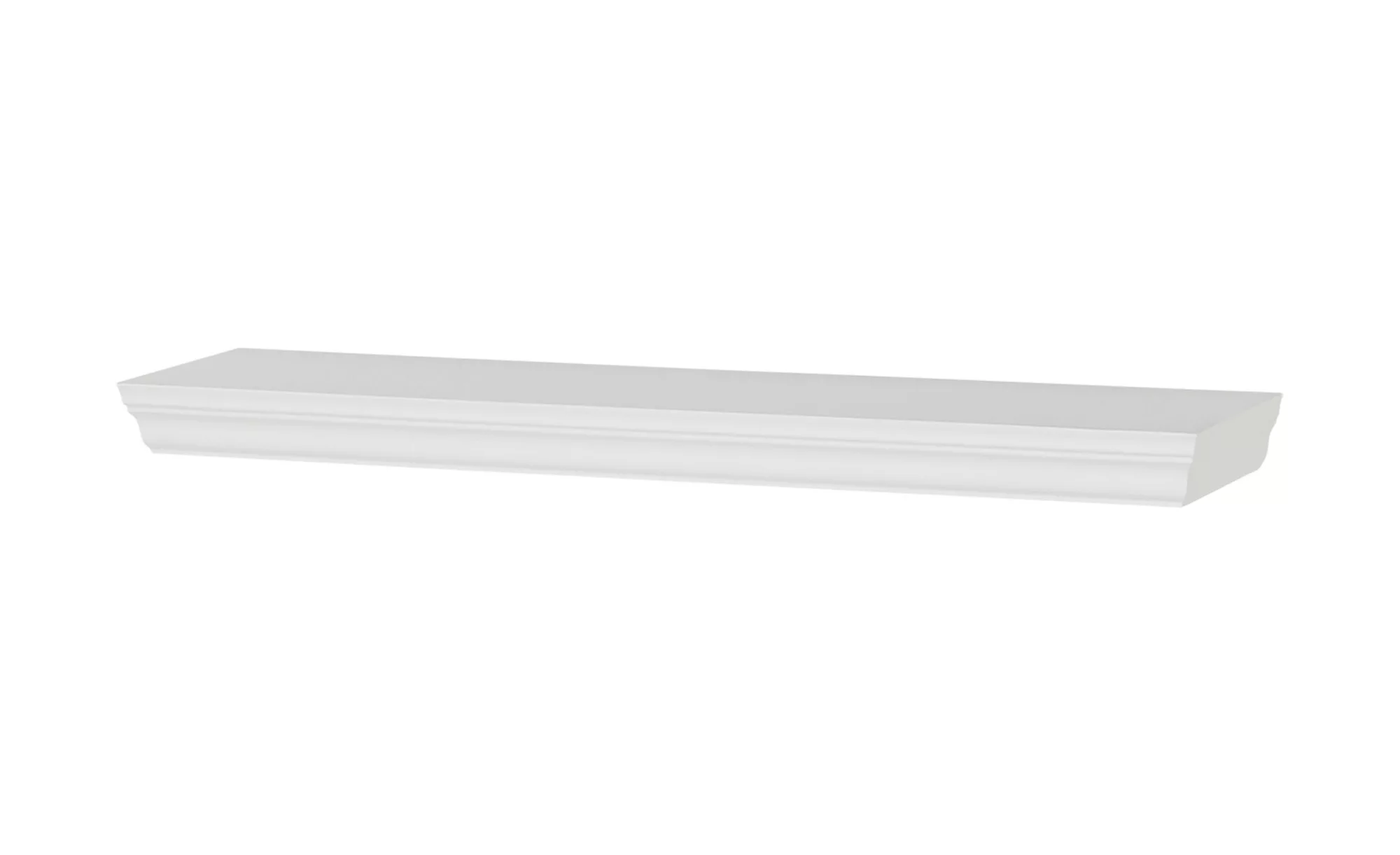 Wandboard - weiß - 60 cm - 3,8 cm - 19,5 cm - Sconto günstig online kaufen