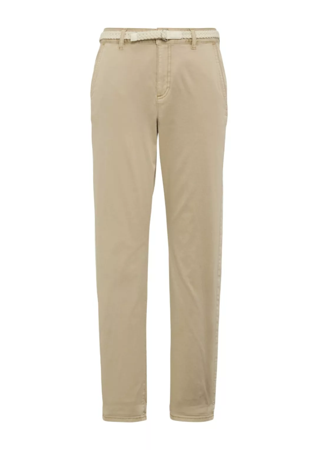 s.Oliver Stoffhose Chino mit geflochtenem Gürtel günstig online kaufen