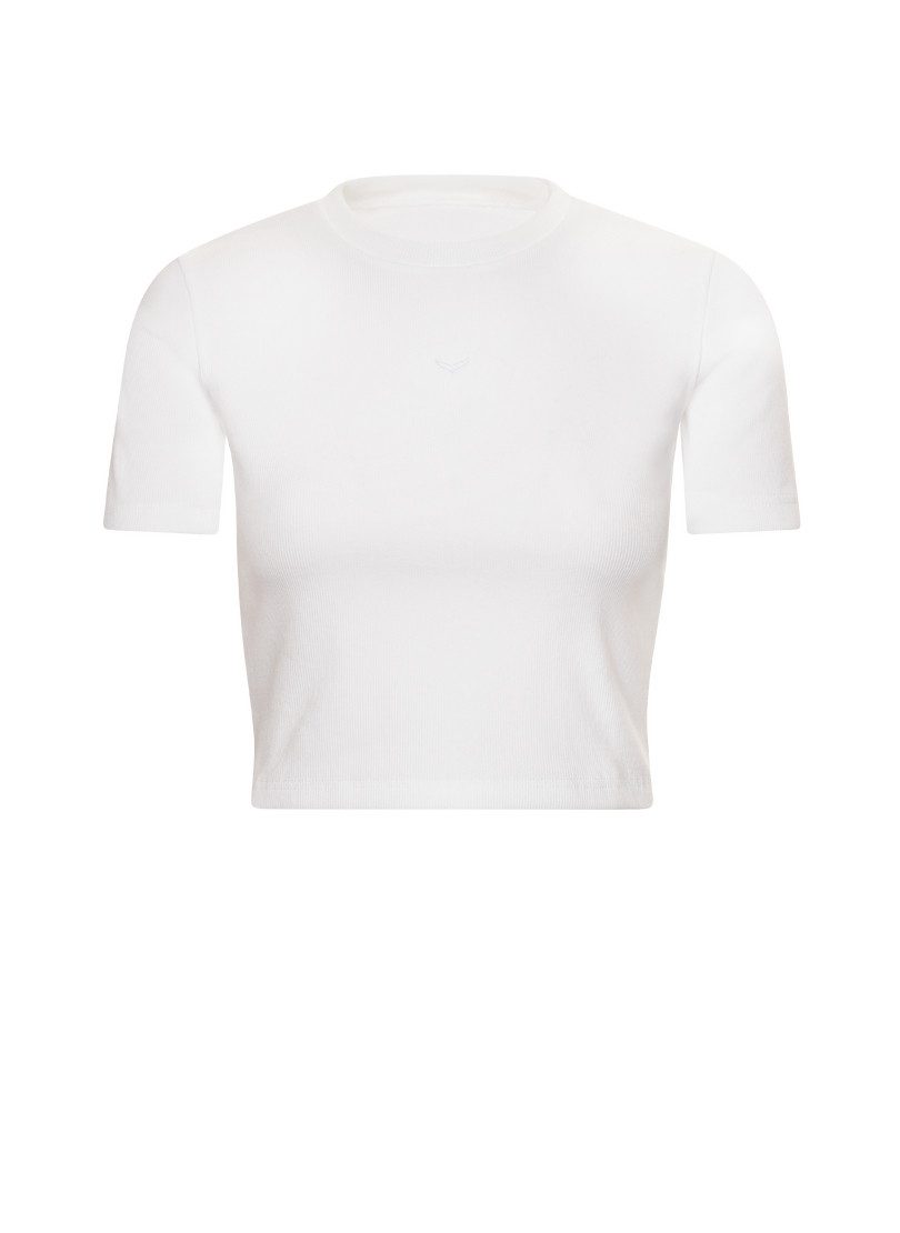 Trigema T-Shirt "TRIGEMA Modisches Crop-Top", (1 tlg.) günstig online kaufen