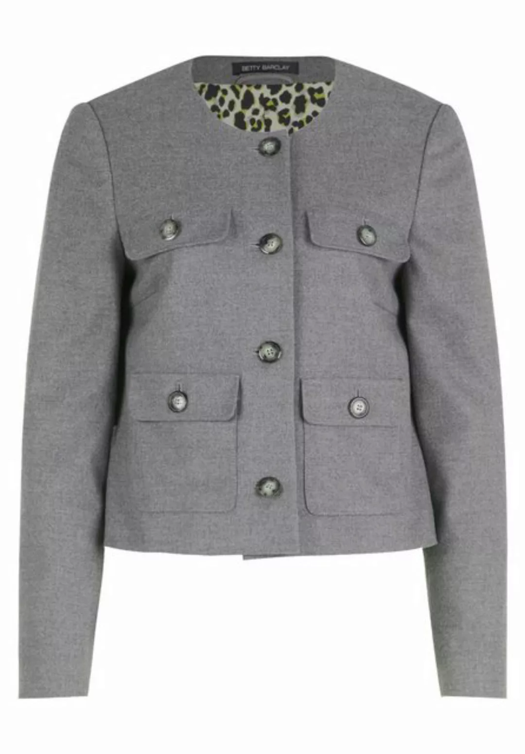 Betty Barclay Jackenblazer "Betty Barclay Blazer-Jacke langarm", Material günstig online kaufen