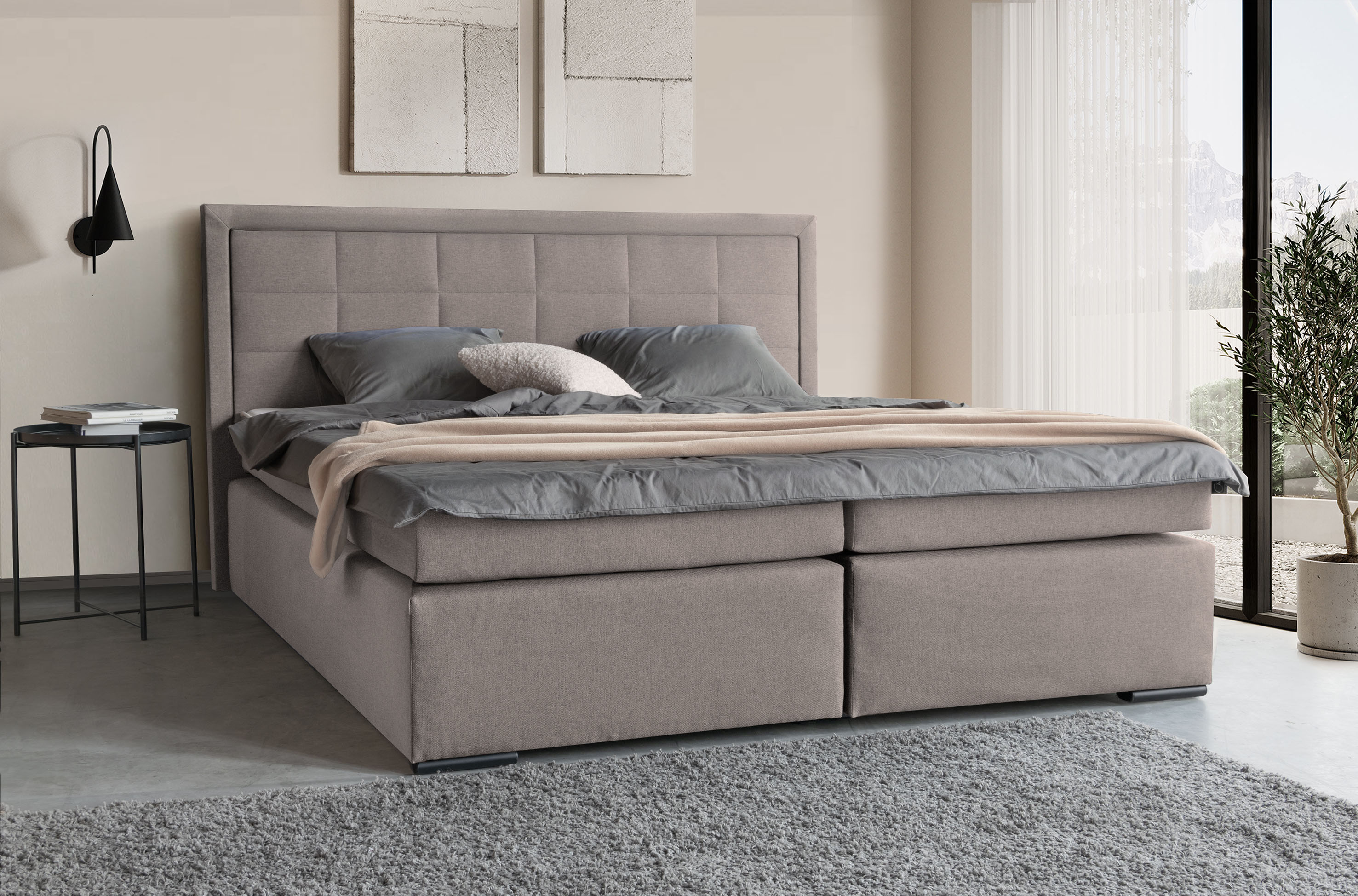 COLLECTION AB Boxspringbett »30 Jahre Jubiläums-Modell Athena«, in H2,H3 & günstig online kaufen