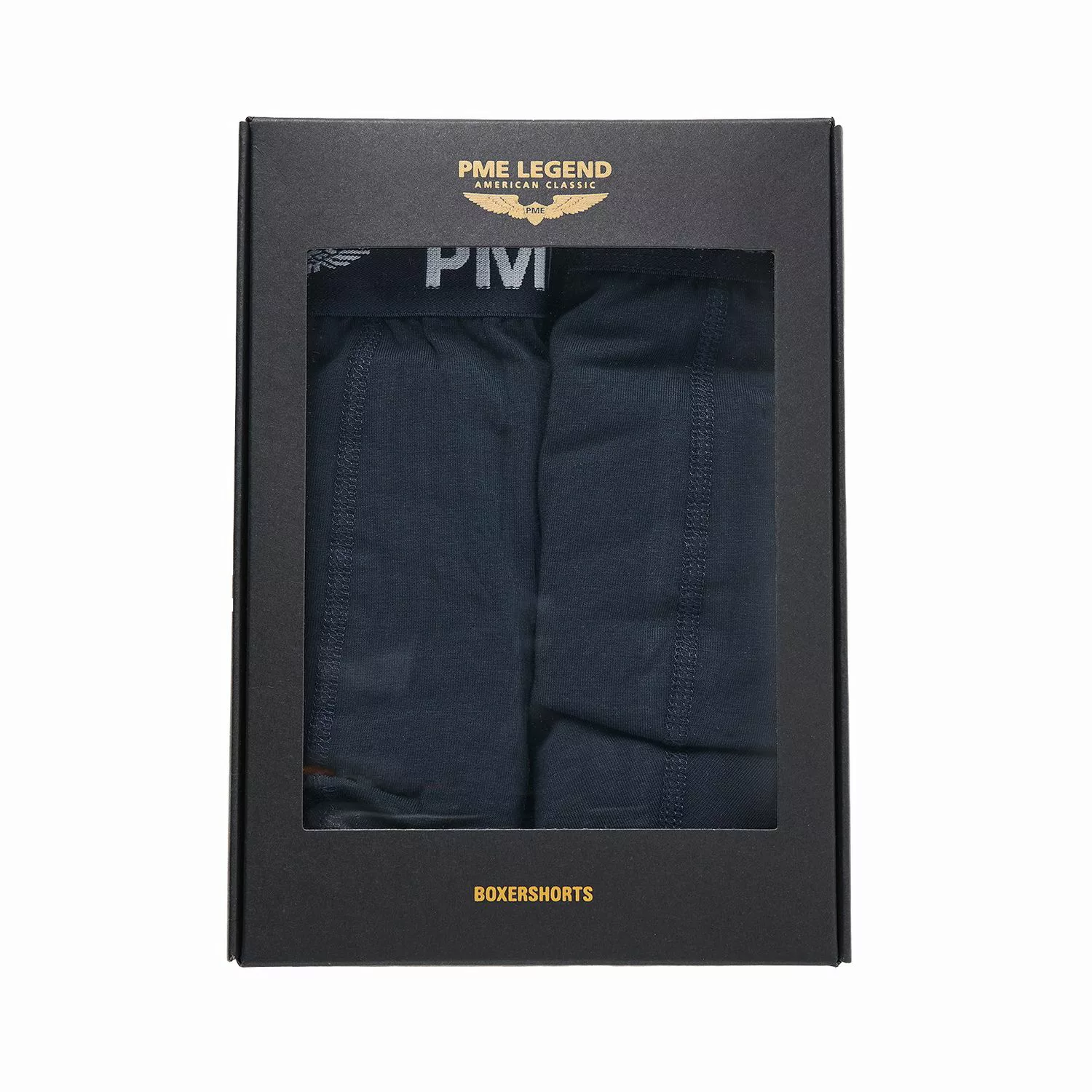 PME Legend Herren Boxershort BASIC COTTON ELASTAN 2er Pack Schwarz Blau günstig online kaufen