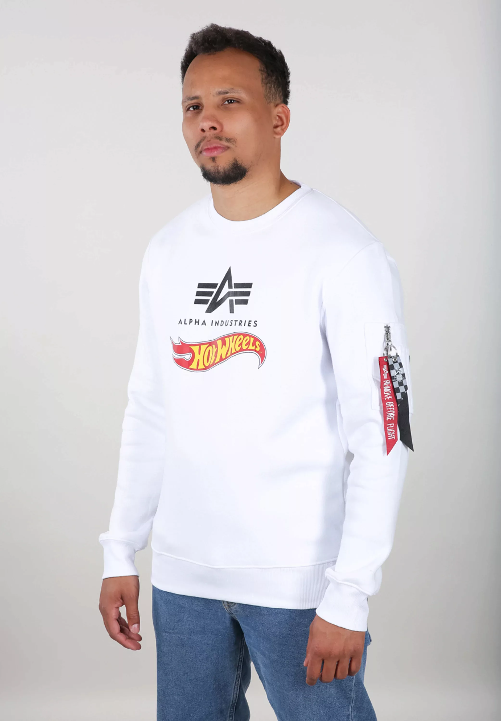 Alpha Industries Sweater "Alpha Industries Men - Sweatshirts Hot Wheels Fla günstig online kaufen