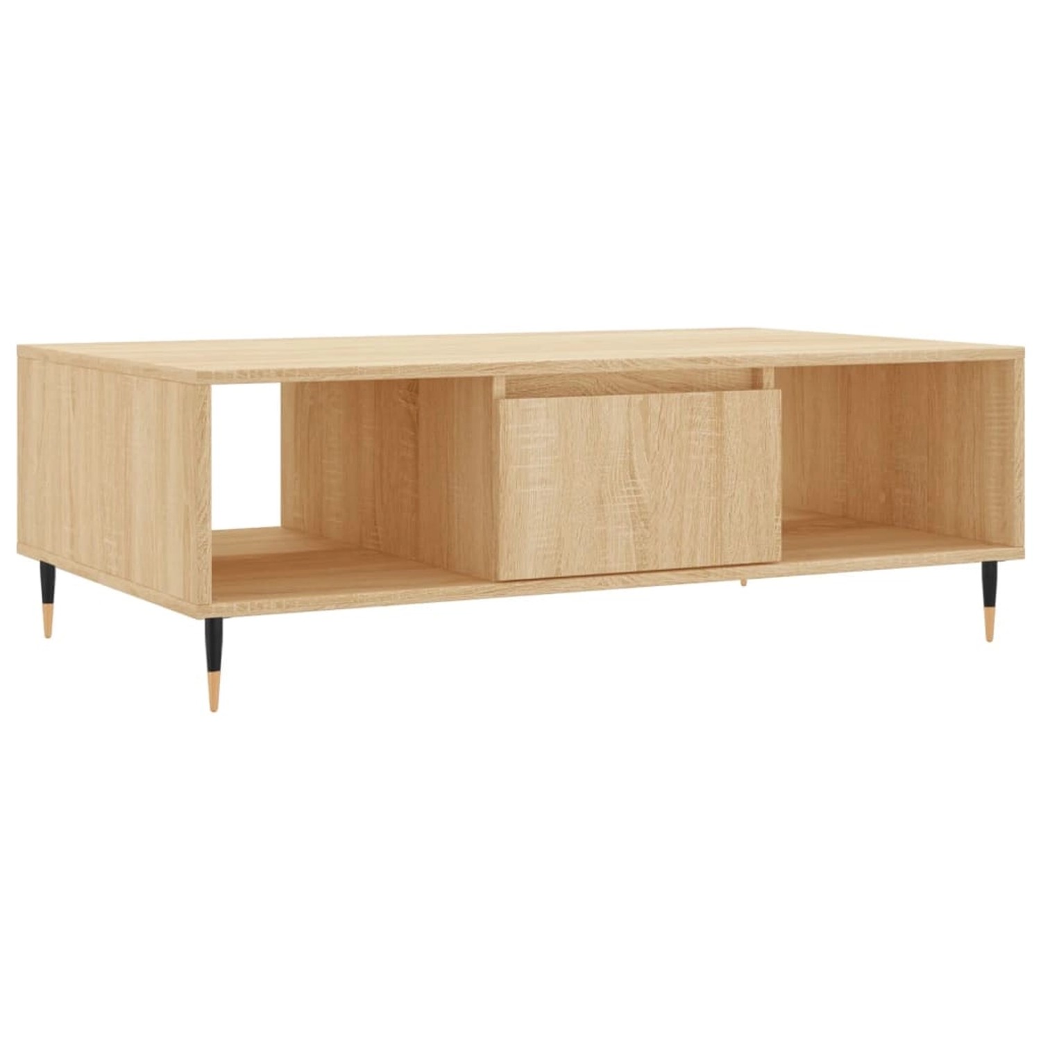 vidaXL Couchtisch Sonoma-Eiche 104x60x35 cm Holzwerkstoff Modell 1 günstig online kaufen