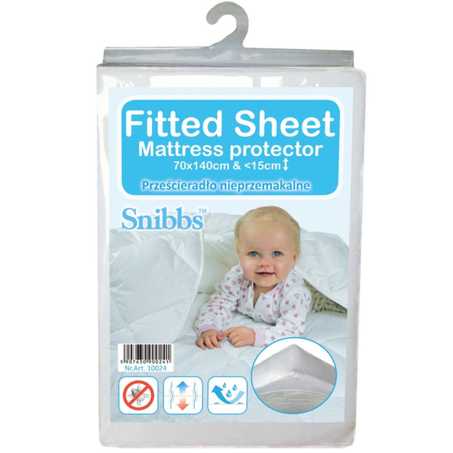 Matratzenschutzbezug Snibbs, Wasserdichter Matratzenbezug 70x140 cm günstig online kaufen