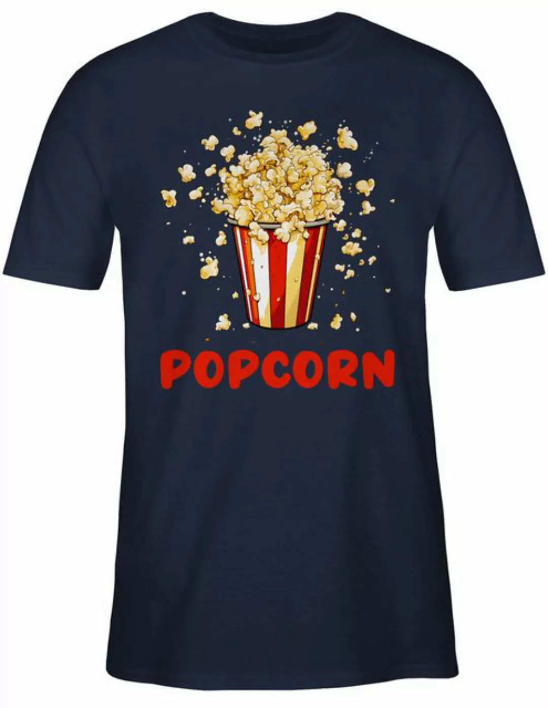 Shirtracer T-Shirt Popcorn Fan Popcornverkleidung Filmliebhaber Pop-Corn Ka günstig online kaufen