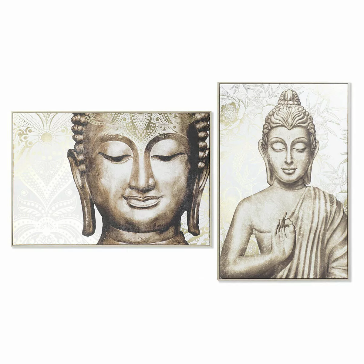 Bild Dkd Home Decor Buddha Orientalisch (83 X 4,5 X 122,5 Cm) (2 Stück) günstig online kaufen