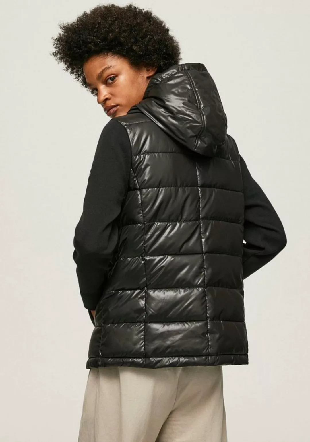 Pepe Jeans Steppjacke im Materialmix günstig online kaufen