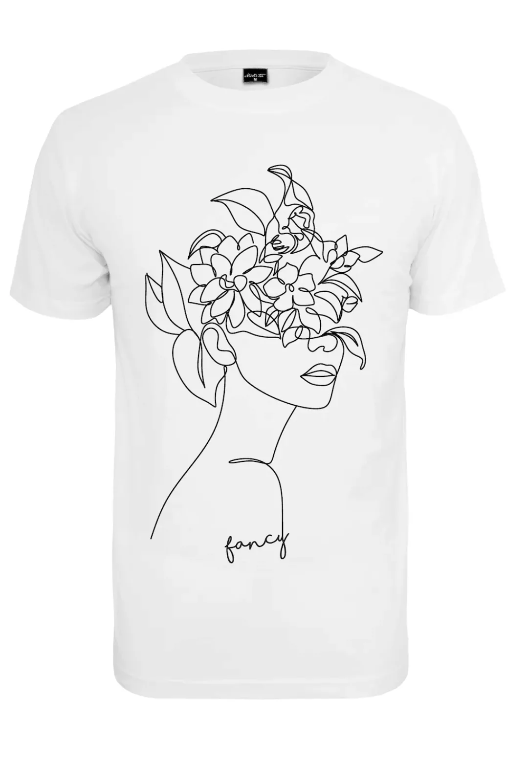 MisterTee Kurzarmshirt "MisterTee Damen Ladies One Line Fruit Tee" günstig online kaufen