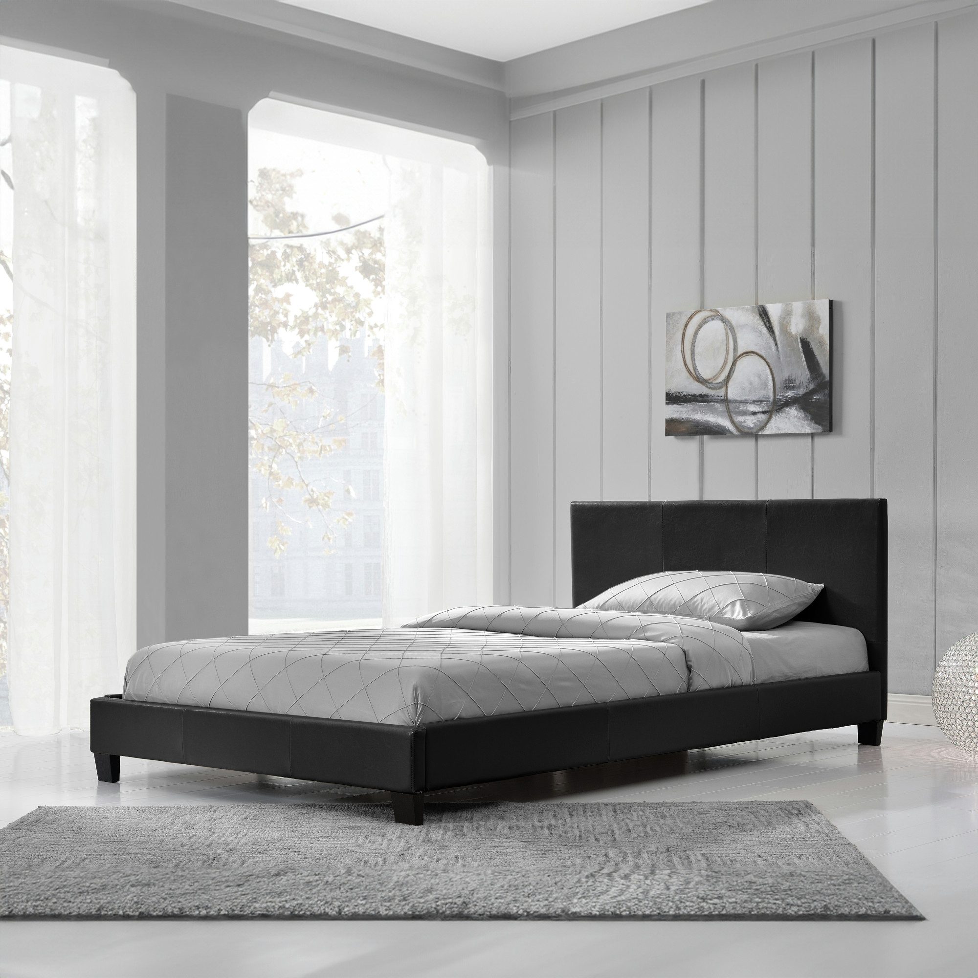 Corium Polsterbett, Kunstlederbett »Albacete« 140x200cm günstig online kaufen