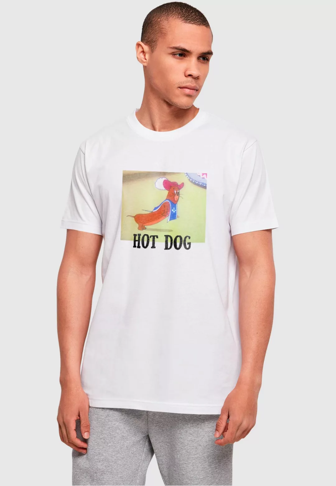 ABSOLUTE CULT T-Shirt "ABSOLUTE CULT Herren Tom and Jerry - Hot Dog T-Shirt günstig online kaufen